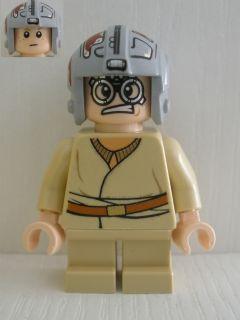 LEGO Minifigure -- Anakin Skywalker (Short Legs - 7962)-Star Wars / Star Wars Episode 1 -- SW0327 -- Creative Brick Builders